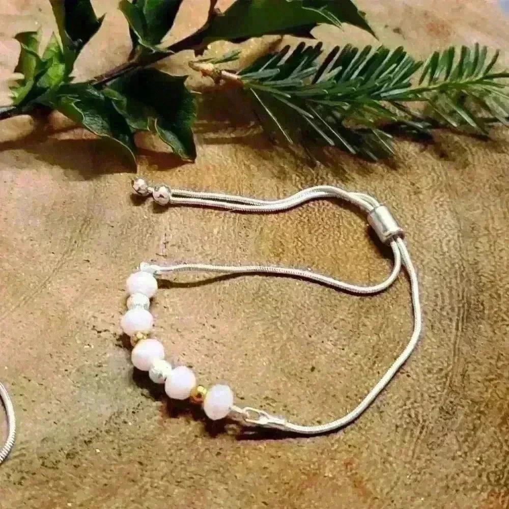 Silver plated bracelet